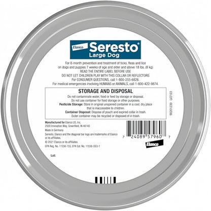 Seresto Flea and Tick Collar for Dogs